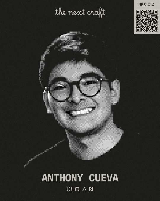 Badge de participante de Anthony Cueva