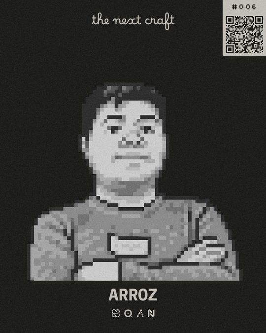 Badge de participante de Arroz