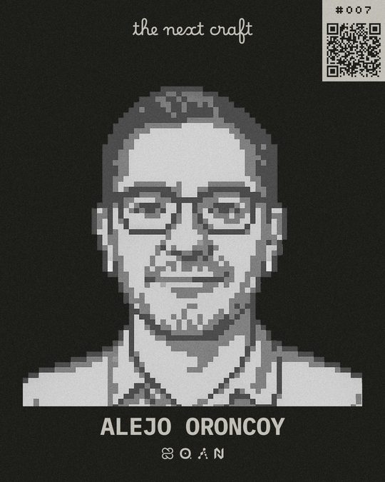 Badge de participante de Alejo Oroncoy
