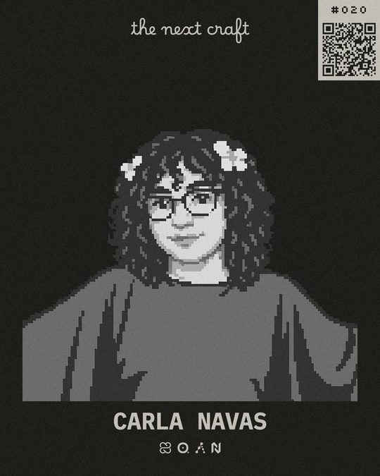 Badge de participante de Carla Navas