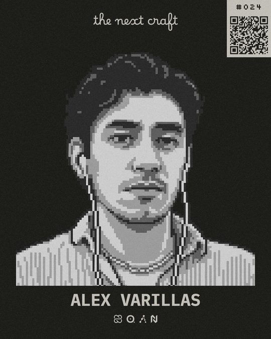 Badge de participante de Alex Varillas