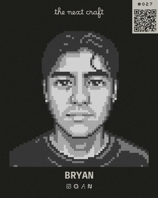 Badge de participante de Bryan