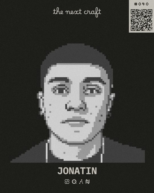 Badge de participante de Jonatin