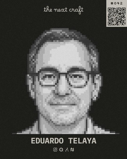 Badge de participante de Eduardo Telaya