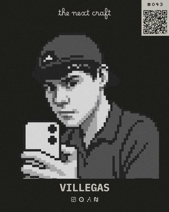 Badge de participante de Villegas