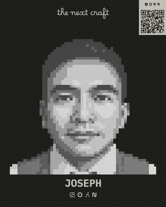 Badge de participante de Joseph