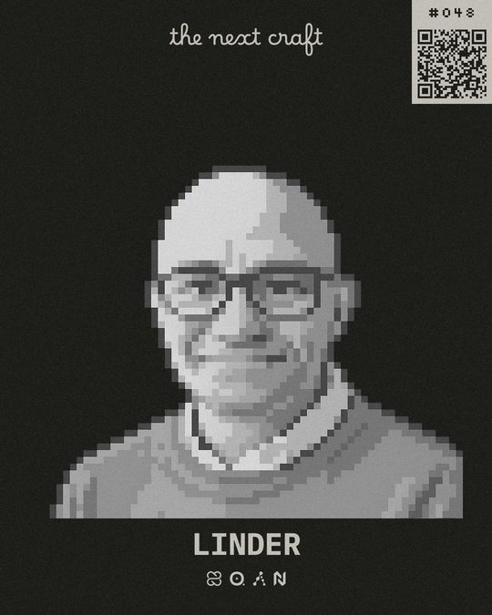 Badge de participante de Linder