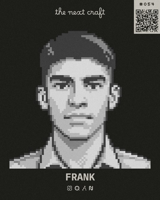 Badge de participante de Frank