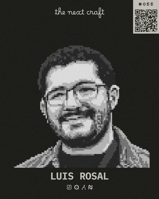 Badge de participante de Luis Rosal