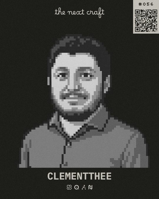 Badge de participante de clementthee