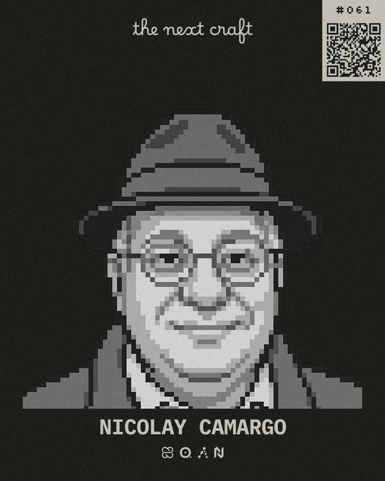 Badge de participante de Nicolay Camargo