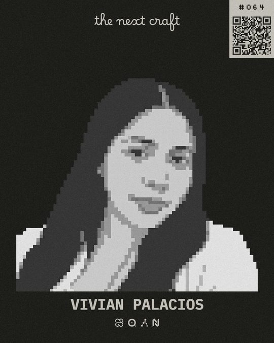 Badge de participante de Vivian Palacios