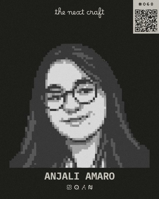Badge de participante de Anjali Amaro