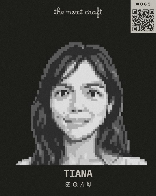 Badge de participante de Tiana