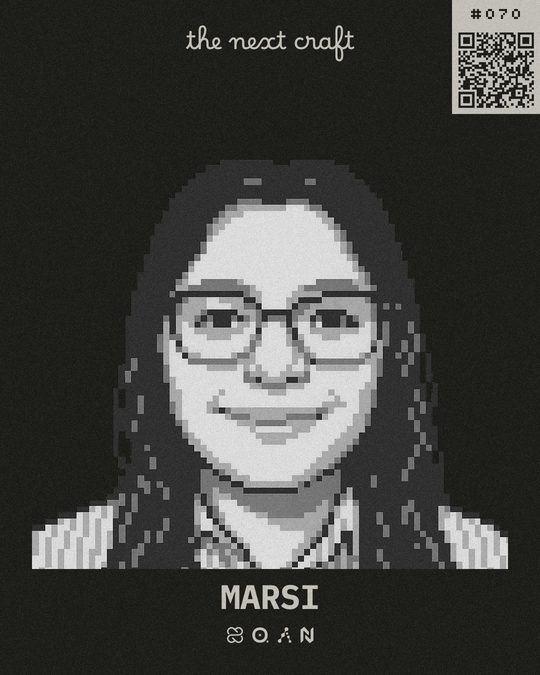 Badge de participante de Marsi