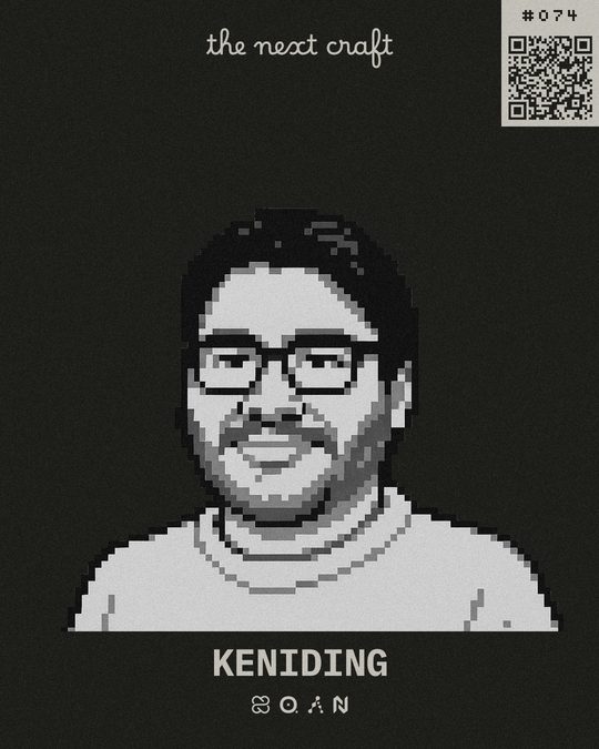 Badge de participante de Keniding