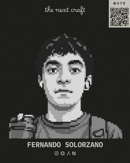 Badge de participante de Fernando Solorzano