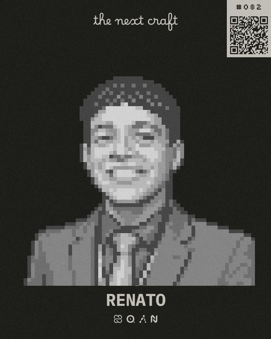 Badge de participante de renato