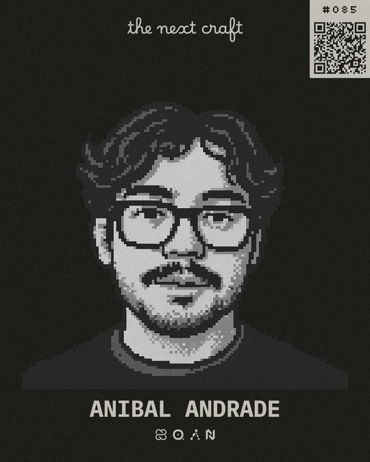 Badge de participante de anibal andrade
