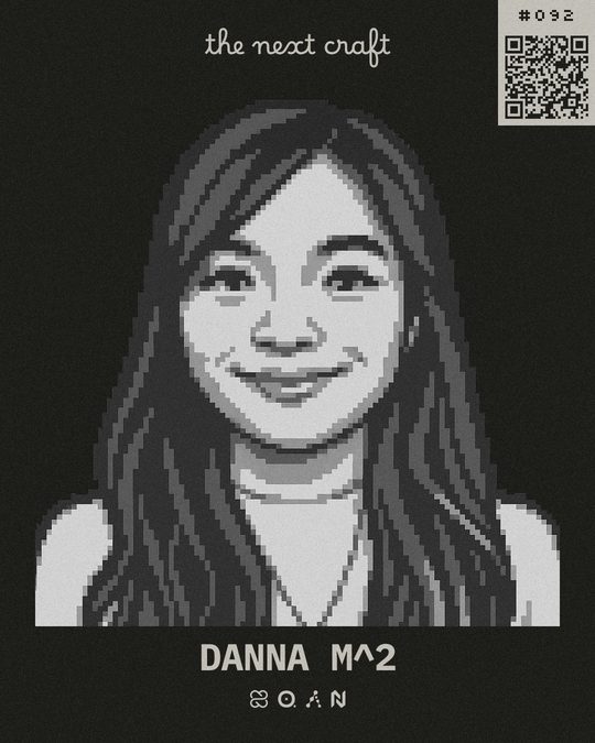 Badge de participante de Danna M^2