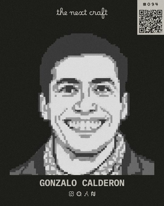Badge de participante de Gonzalo Calderon