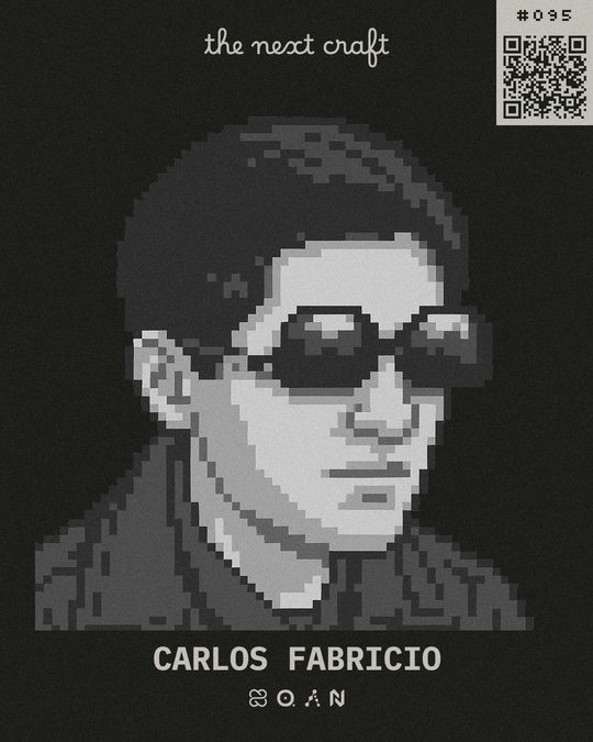 Badge de participante de Carlos Fabricio