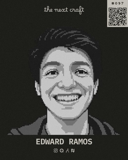Badge de participante de Edward Ramos