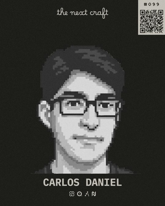 Badge de participante de Carlos Daniel