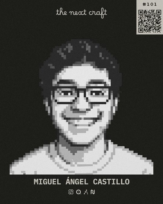 Badge de participante de Miguel Ángel Castillo