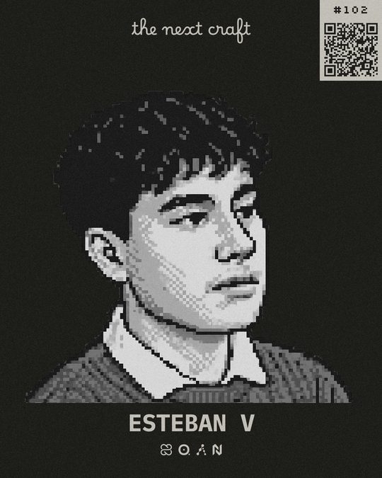 Badge de participante de Esteban V