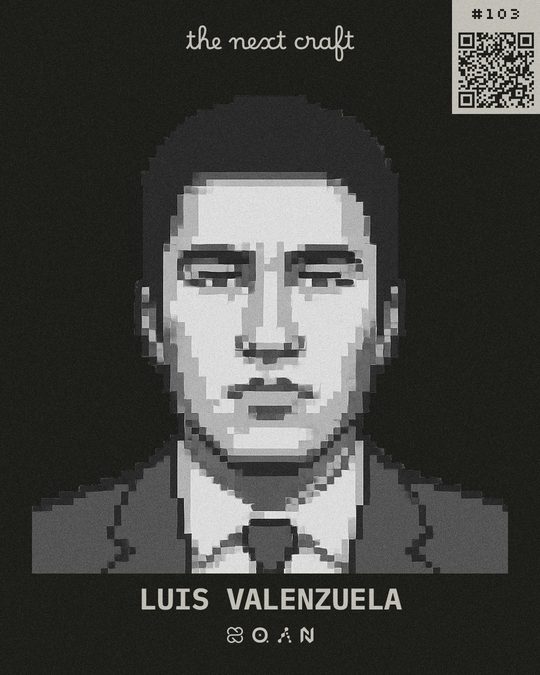 Badge de participante de Luis Valenzuela