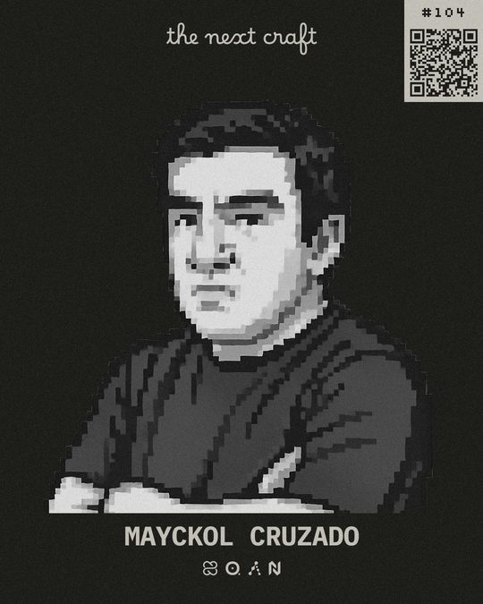 Badge de participante de Mayckol Cruzado