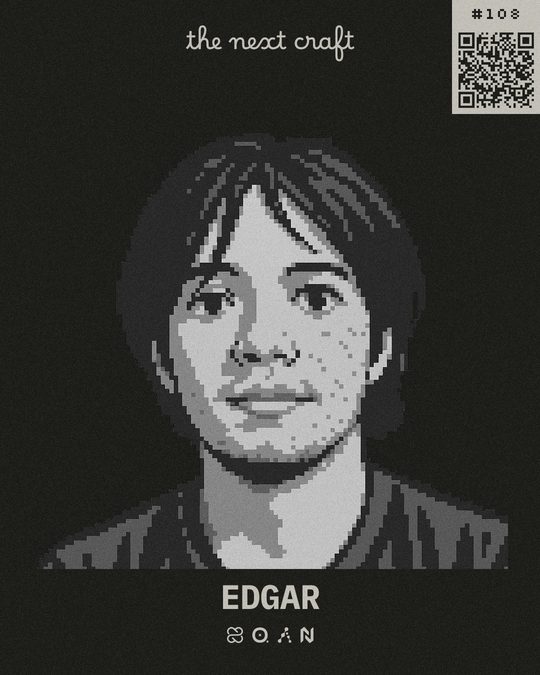 Badge de participante de Edgar