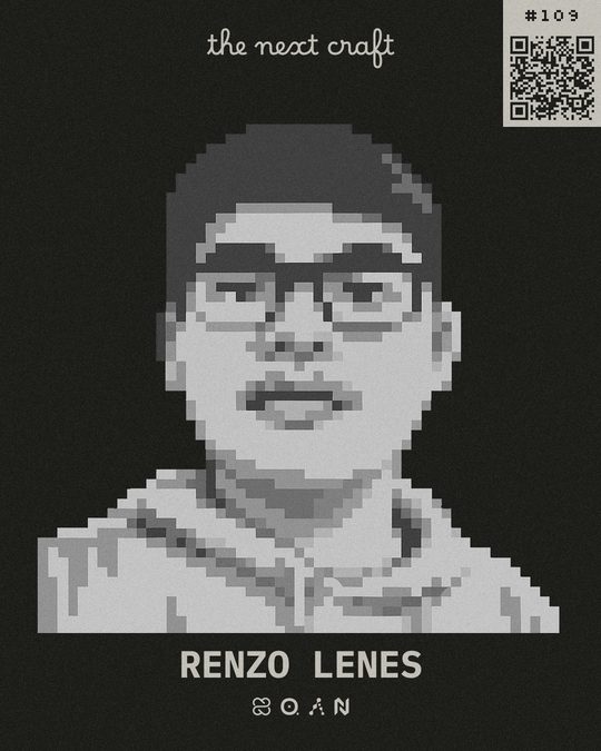 Badge de participante de Renzo Lenes