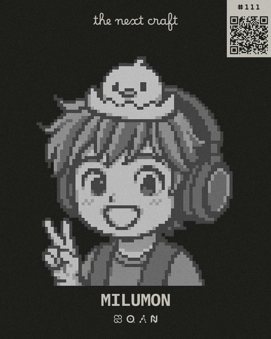 Badge de participante de Milumon