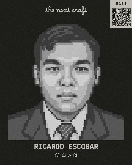 Badge de participante de Ricardo Escobar