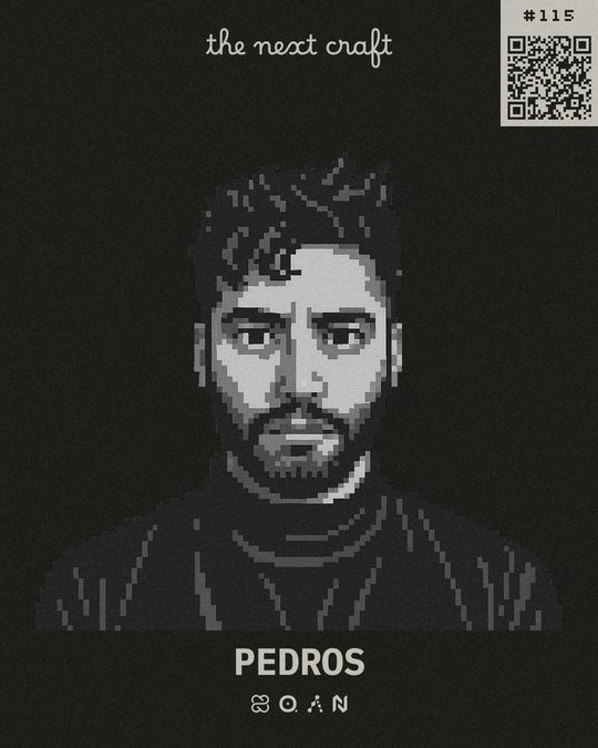 Badge de participante de Pedros