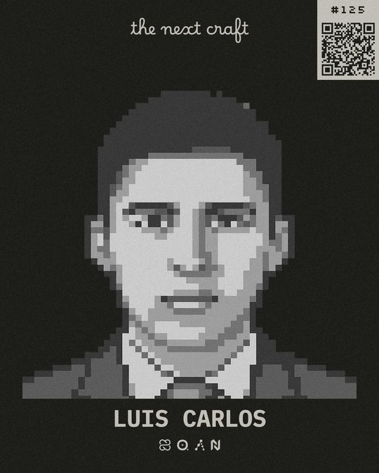 Badge de participante de Luis Carlos