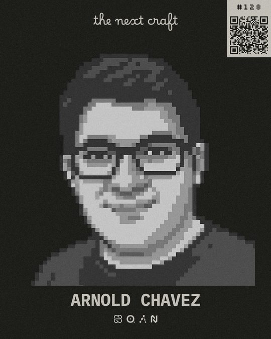 Badge de participante de Arnold Chavez