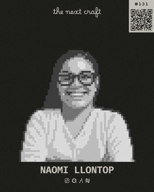 Naomi Llontop's participant badge