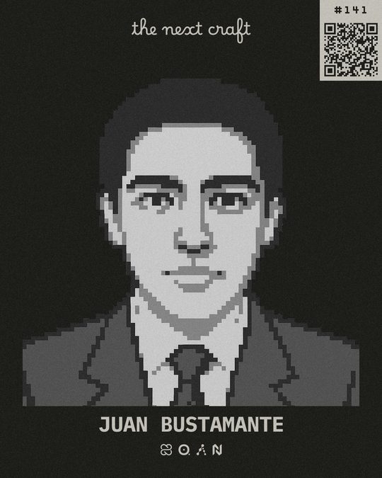 Juan Bustamante's participant badge