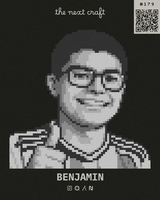 Benjamin's participant badge
