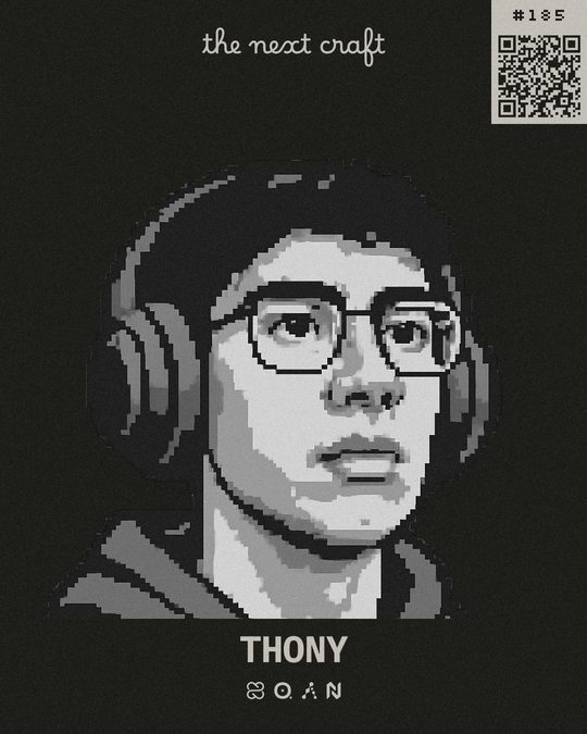 Thony's participant badge