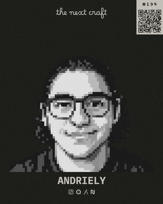 Andriely's participant badge