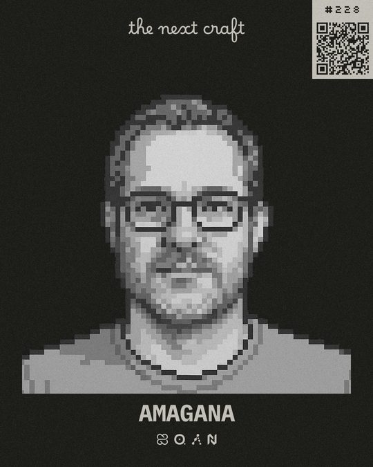 Amagana's participant badge